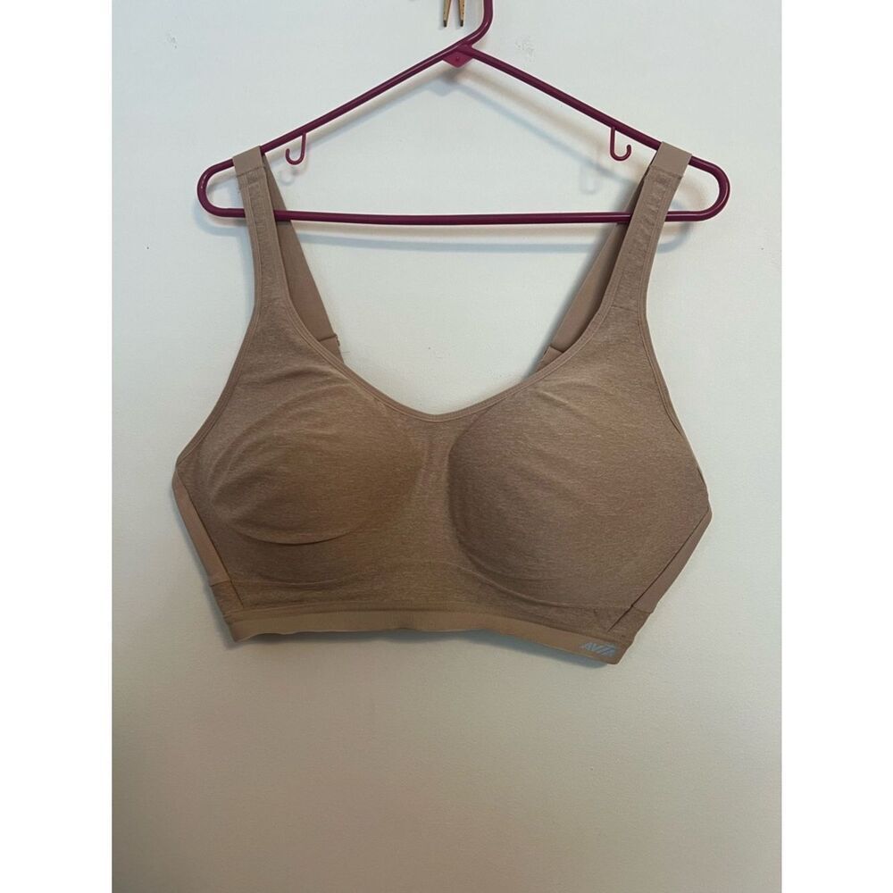 Avia Seamless Wireless Bra - Tan